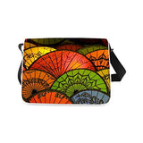 Messenger Bag, Umbrella Printed Classic Messenger Bag One-side Printing