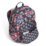 Vera Bradley Iconic Campus Backpack, Signature Cotton, pretty Posies