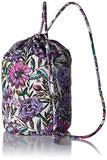Vera Bradley Iconic Ditty Bag, Signature Cotton, Lavender Meadow
