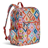 Vera Bradley Lighten Up Grand Backpack, Polyester, Hacienda Diamonds + 1.50 Power