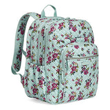 Vera Bradley Iconic XL Campus Backpack, Signature Cotton, water bouquet