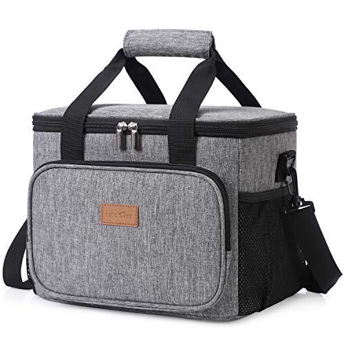 15L Waterproof Capacity Thermal Lunch Box Bag Handbag for Travel