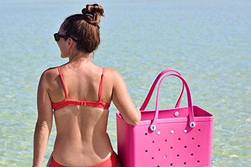 BOGG BAG Bitty Waterproof Washable Tip Proof Durable Open Tote Bag for the  Beach Boat Pool Sports 11x8.5x4.5