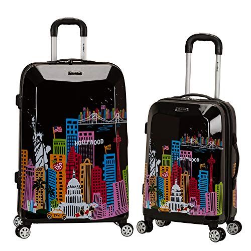 Rockland polycarbonate cheap luggage