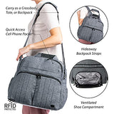 Lug Boxer 2 Gym/Overnight Bag, Plaid Grey, One Size