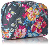 Vera Bradley Iconic Medium Cosmetic, Signature Cotton, pretty Posies