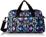 Vera Bradley Lighten Up Compact Weekender, Polyester, Bramble Vines