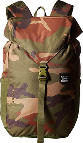 Herschel Supply Co. Unisex Barlow Medium Woodland Camo One Size