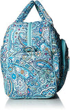 Vera Bradley womens Iconic Compact Weekender Travel Bag, Signature Cotton, Daisy Dot Paisley, One Size