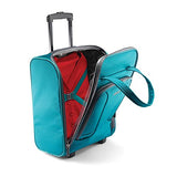 American Tourister Rolling Tote Travel, Teal, One Size