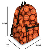 Jeremysport Canvas Printing Basketball Backpack Laptop Backpack Schoolbag …