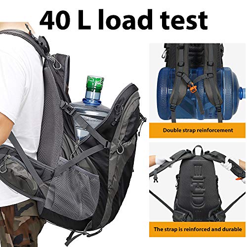 Fengdong 35L Lightweight Foldable Waterproof Packable Travel Small Hiking Backpack Daypack for Men Women