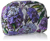 Vera Bradley Iconic Mini Cosmetic, Signature Cotton, Lavender Meadow