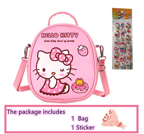 Kerr's Choice Pink Kitty Bag for Girls, Pink Crossbody Purse