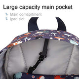 HooyFeel Kids Toddler Backpack Lightweight Preschool Travel Backpack Cute Printing for Baby Boys and Girls