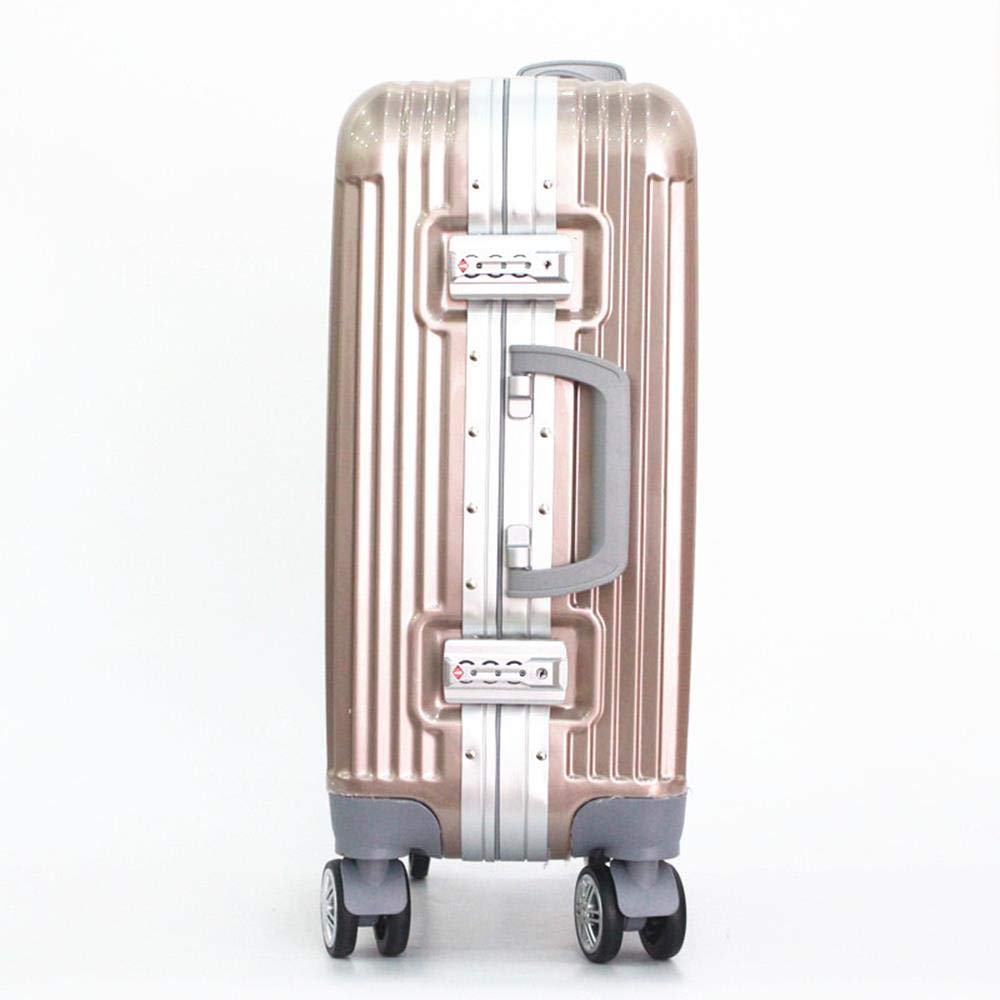 Boarding Suitcase, Wear-Resistant Trolley Case 20 Inch 24 Inch Zipper ...