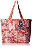 Vera Bradley Drawstring Family Tote, Shore Thing Coral