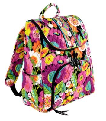 Vera bradley on sale double zip backpack