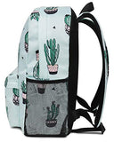 FITMYFAVO 15" Cactus Ultralight Backpack | Bookbag | Daypack with YKK zippers for Teens & Adults