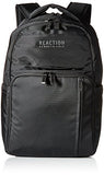 Kenneth Cole Reaction 1680d Poly Dual Compartment 15.6" Computer Backpack, Black, One Size