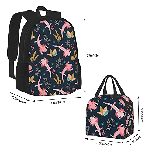 Unisex BACKPACK LUNCH BAG COMBO, For Trevel