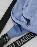 BAGGU Fanny Pack, Fashion Forward and Easy to Carry, Cornflower