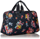 Vera Bradley Lighten Up Compact Weekender, Tossed Posies