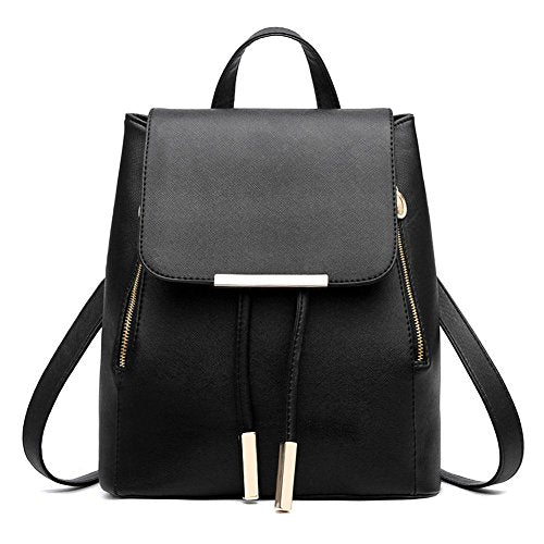 Mini Backpacks Women Shoulder Bags PU Leather School Bags for