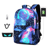 DOLIROX Anime Luminous Backpack Cool Fashion Boys Girls Outdoor Backpack Daypack Unisex Shoulder