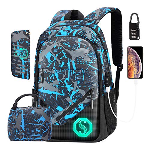 New Stylish Durable Boys Leisure Travel Laptop Bag with USB Charging Back  to School Bag Set of 3 Backpack Kids for Middle School - China Laptop  Backpacks and Other Backpacks price