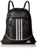 adidas Alliance II Sackpack, Black/White, One Size