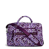 Vera Bradley Women's Iconic Weekender Travel Bag-Signature, Lilac Paisley