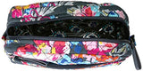 Vera Bradley Iconic Medium Cosmetic, Signature Cotton, pretty Posies