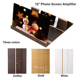 AutumnFall New 12in Mobile Phone Screen Magnifier 3D HD Video Amplifier Folding Enlarged Expander