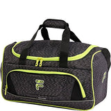 Fila Victory 2.0 Sports Gym Bag, Grey/Neon Lime, One Size