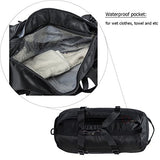 Gym Sports Duffel Bag With Shoes Compartment And Waterproof Pouch Travel Duffel Bag Weekend Bag For