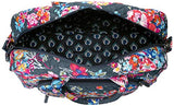 Vera Bradley Iconic Compact Weekender Travel Bag, Signature Cotton, pretty Posies