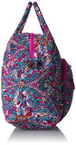 Vera Bradley Iconic Weekender Travel Bag, Signature Cotton, Kaleidoscope