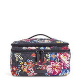 Vera Bradley Iconic Brush Up Cosmetic Case, Signature Cotton, Pretty Posies