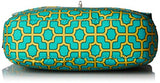 Baggallini Beijing Crossbody, Aqua, One Size