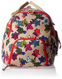 Vera Bradley Lighten Up Ultimate Gym Bag, Falling Flowers Neutral