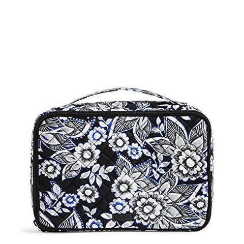 Vera Bradley Women's Iconic Large Blush and Brush Case-Signature