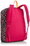 Jansport Superbreak Backpack - Grey Rabbit Lucy Leopard