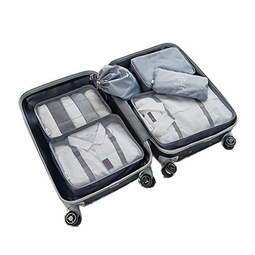 Fashion Travel Luggage Bag- 6sets