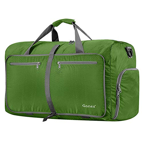 Gonex 80L Packable Travel Duffle Bag, Large Lightweight Luggage Duffel ...
