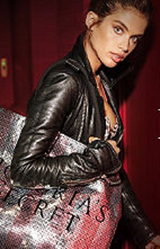  Victoria's Secret Bling Sequins Stripes Pink Black Canvas Purse Tote  Handbag : Clothing, Shoes & Jewelry