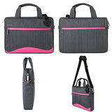 Vangoddy Wave Slim Magenta Anti Theft Messenger Bag For Dell Alienware / Chromebook / Latitude /