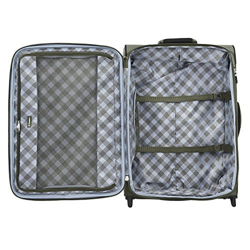 Protege 4.7-Pounds Trulite 20 Lightweight Carry On Luggage - Gray - 23 x 9 x 14.25