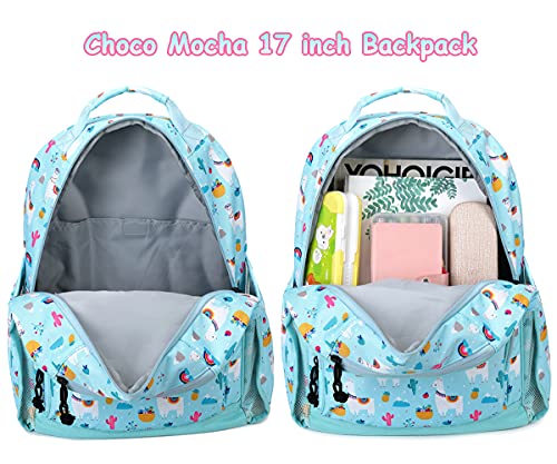 Choco Mocha Unicorn Backpack for Girls Elementary Backpack 15 inch  Kindergarten Backpack for Girls Pegasus Bookbag 6-8 Primary Kids School  Backpacks