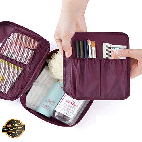 Gatton 1Г—Portable Travel Makeup Toiletry Case Pouch Flower Print Organizer Cosmetic Bag | Style